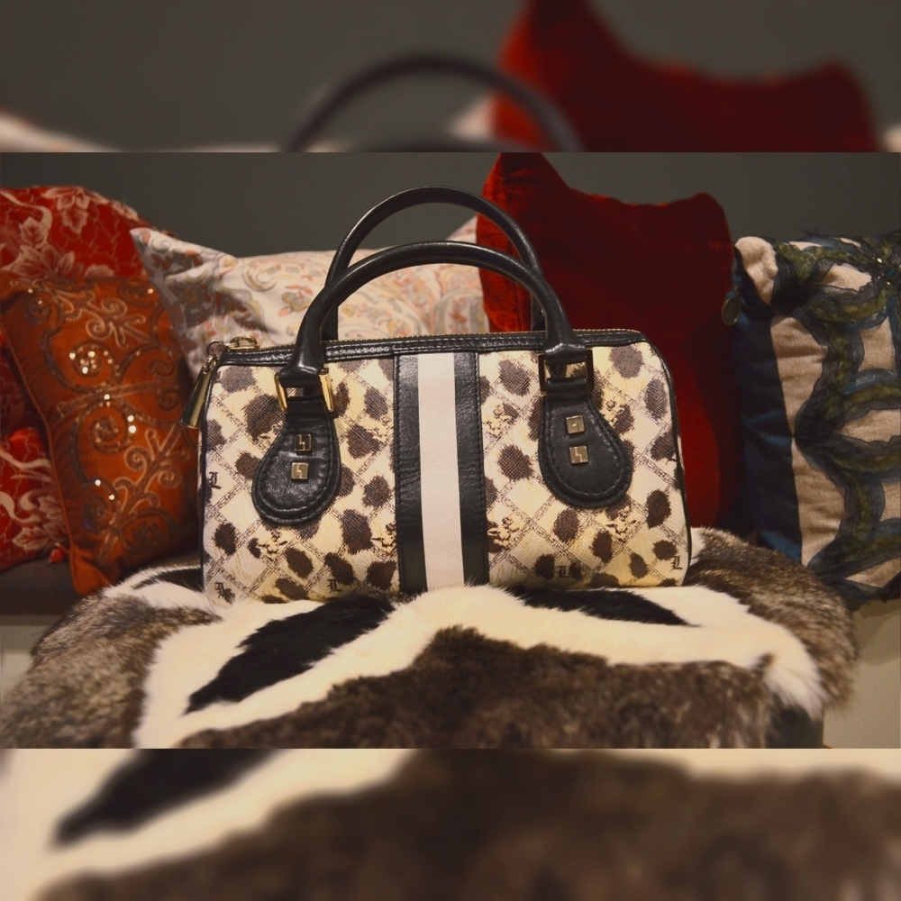 L.A.M.B Morant Cheetah Bag by Gwen Stefani